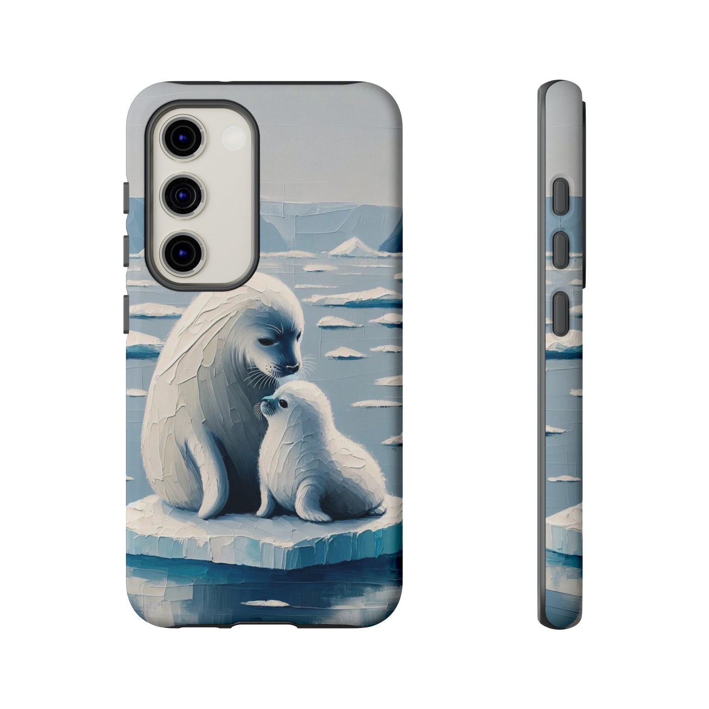 Arctic Serenity Seal iPhone Case