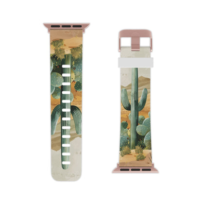 Desert Oasis Cactus Apple Watch Band