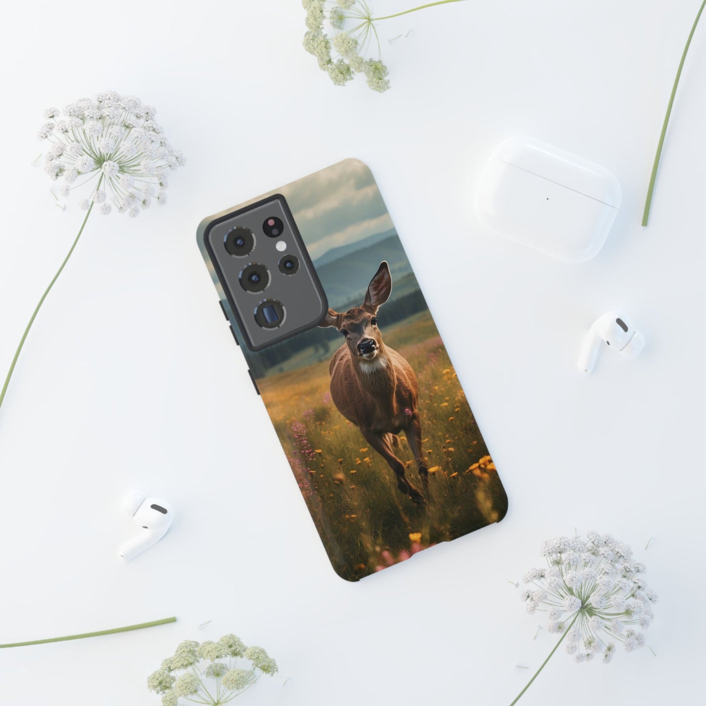 Rustic Meadow Deer – Samsung Galaxy Case
