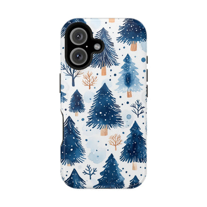 Winter Forest Watercolor - MagSafe iPhone Series Case