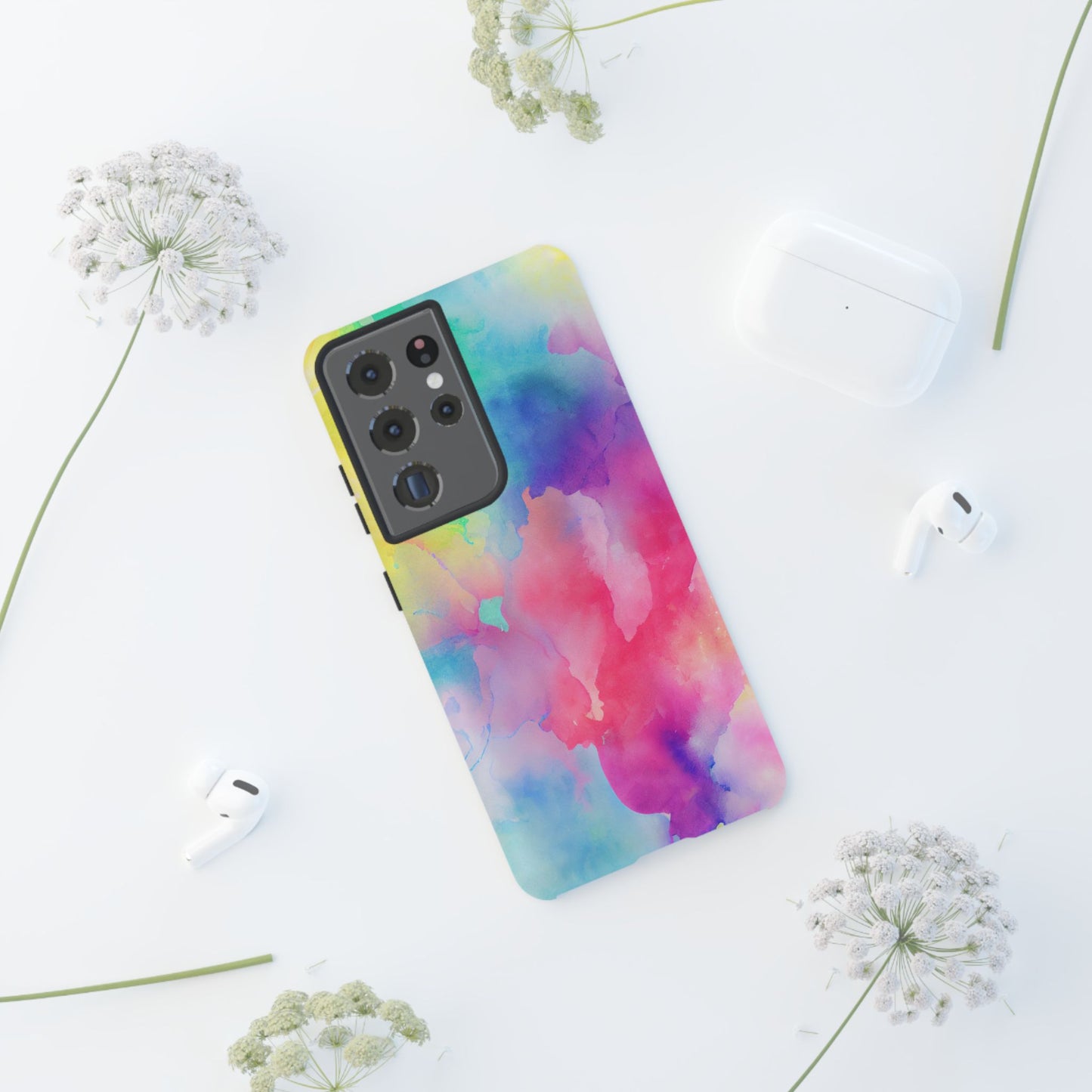 Pastel Watercolor Dream Samsung Galaxy Case – Slim Profile, Glossy Finish