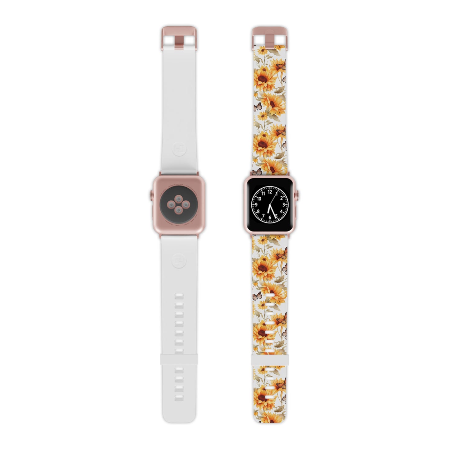  Sunflower & Monarch Garden  Apple Watch Band