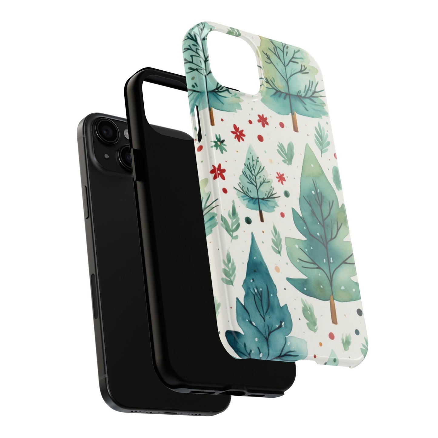 Watercolor Winter Forest - iPhone Series Case