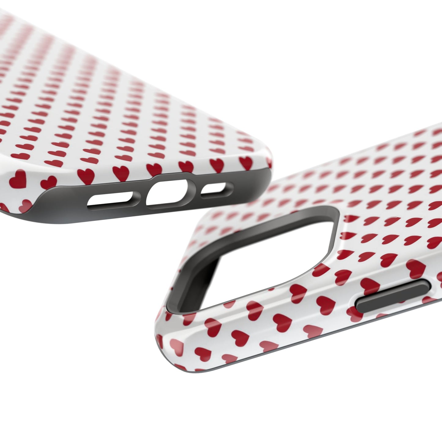 Red Hot Hearts MagSafe iPhone Case