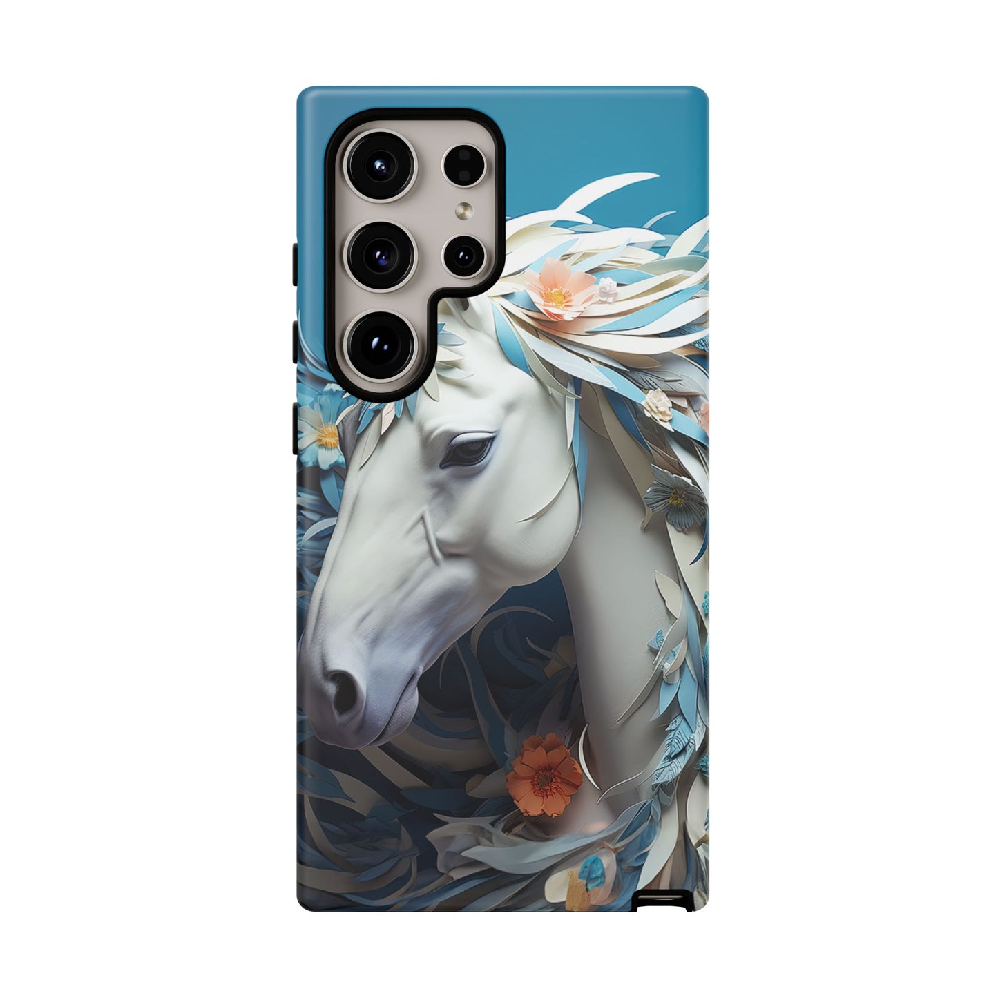 Floral Horse Samsung Galaxy Case