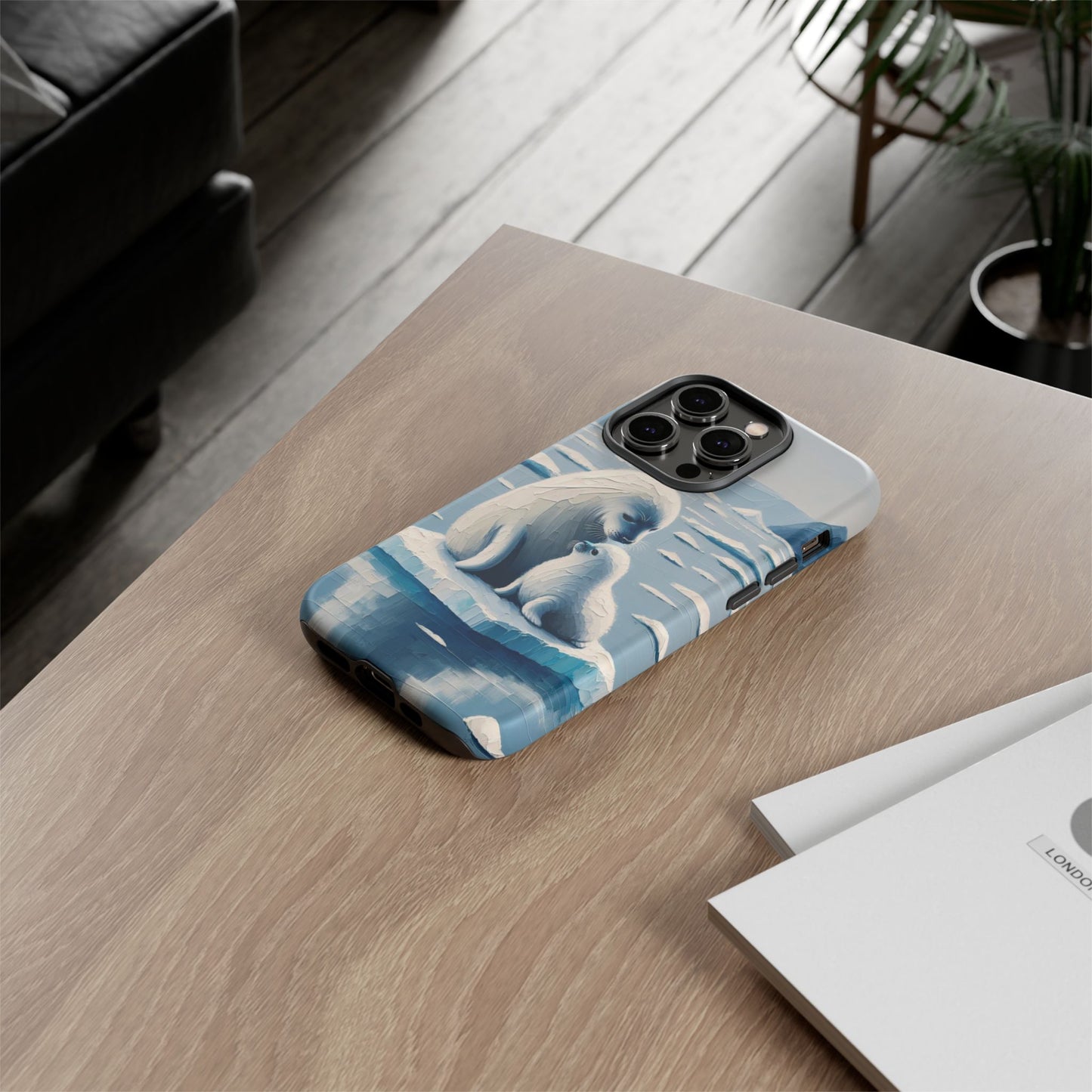 Arctic Serenity Seal iPhone Case