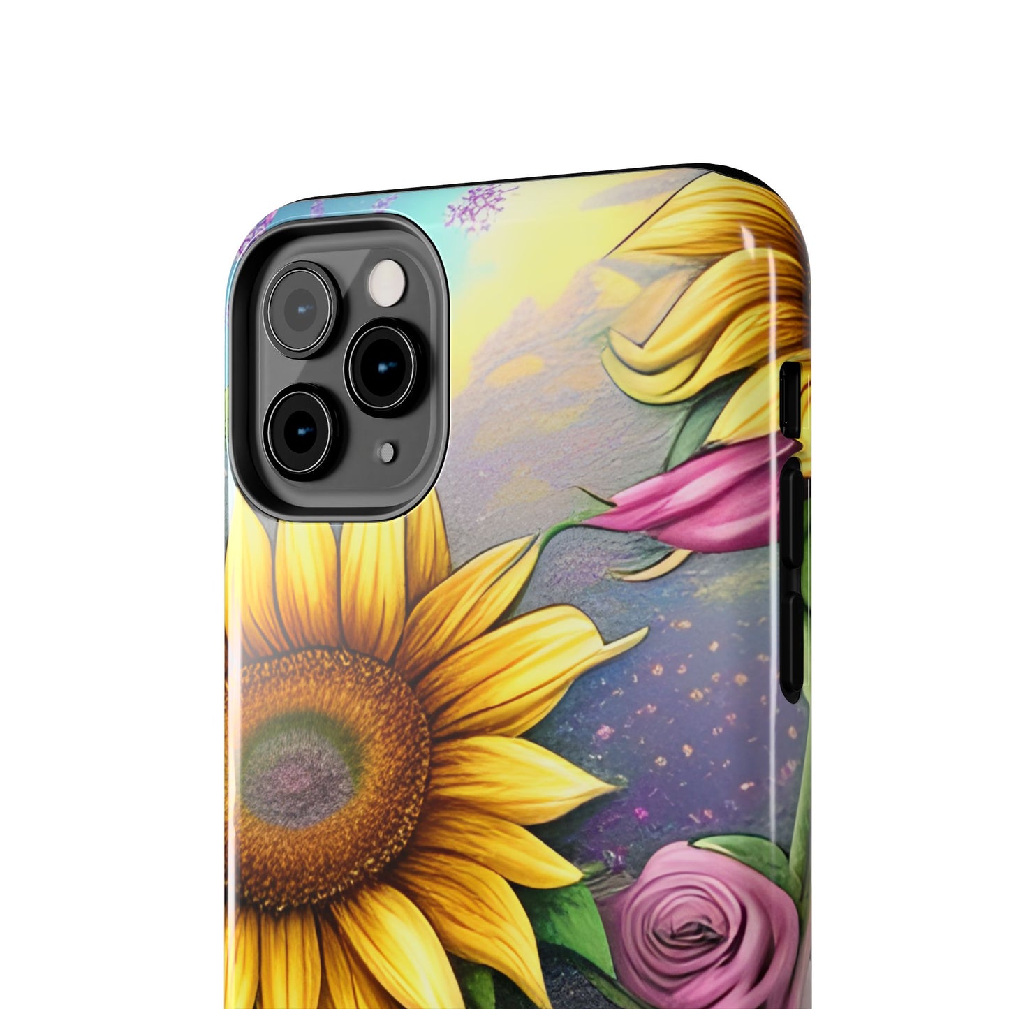 Whimsical Sunflower & Rose Garden - iPhone Series Case