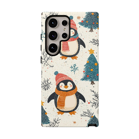 Penguin Wonderland – Snowy Christmas Cheer Samsung Galaxy Case