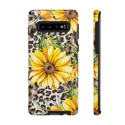 Leopard Sunflower Chic - Samsung Galaxy Series Case