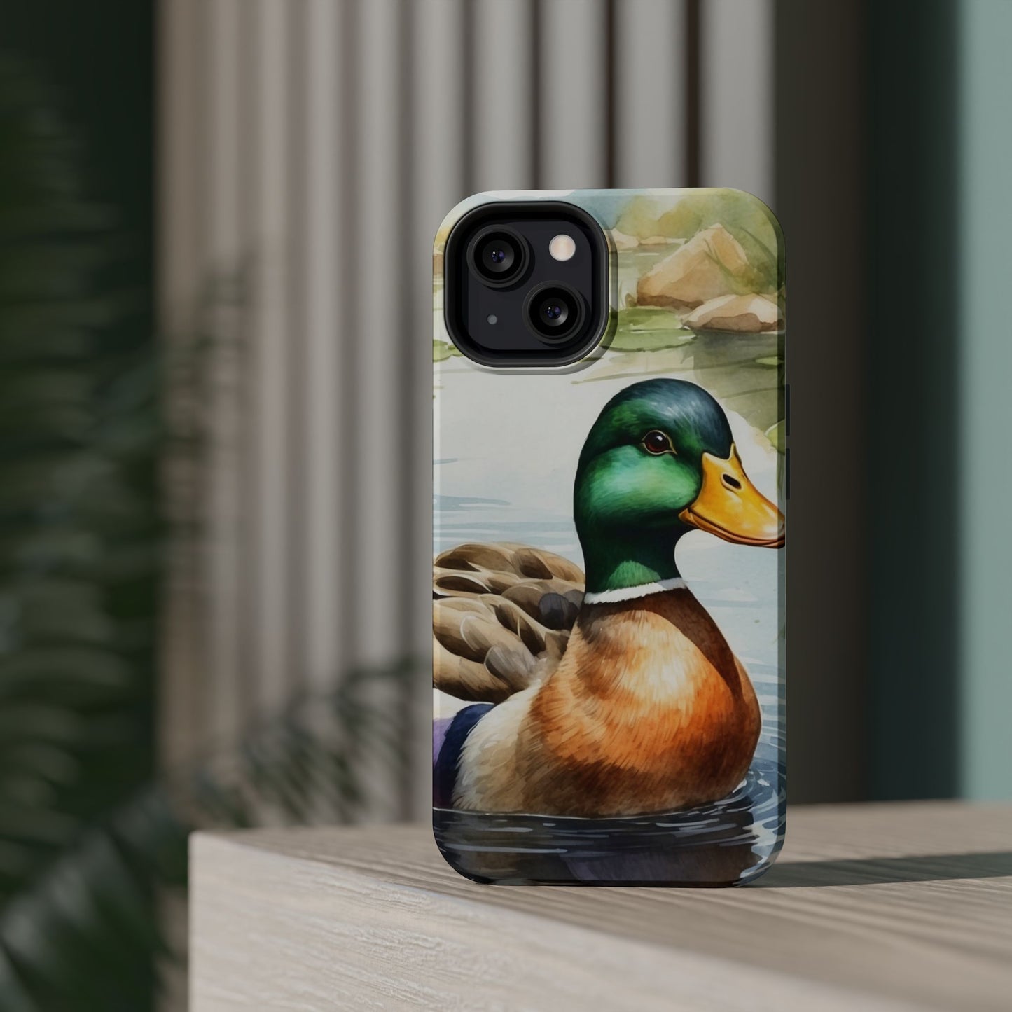 Serene Duck Reflection - MagSafe iPhone Case