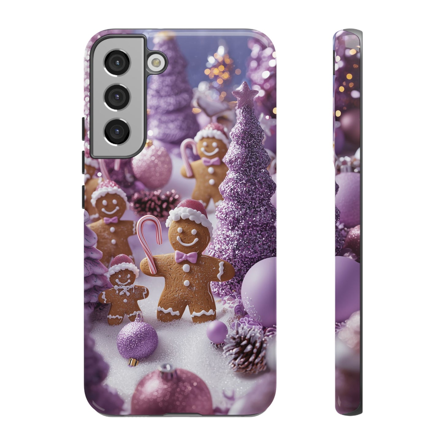 Pink Frosted Gingerbread Forest - Samsung Galaxy Series Case