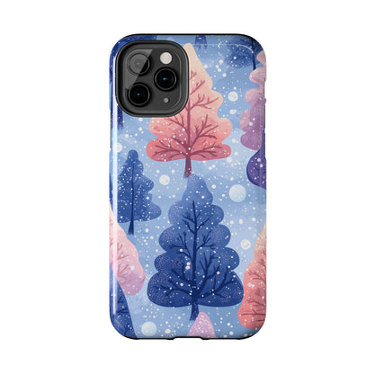 Pink & Purple Winter Wonderland - iPhone Series Case