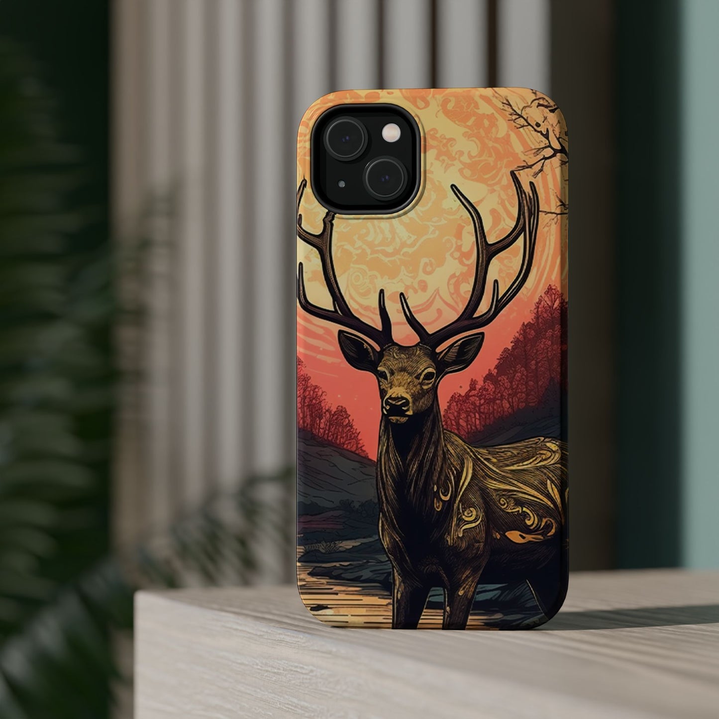 Celestial Stag – MagSafe iPhone Case