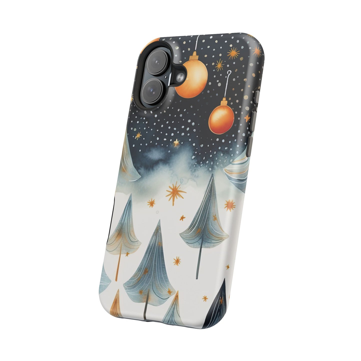 Winter Wonderland Gold Ornament – MagSafe iPhone Series Case