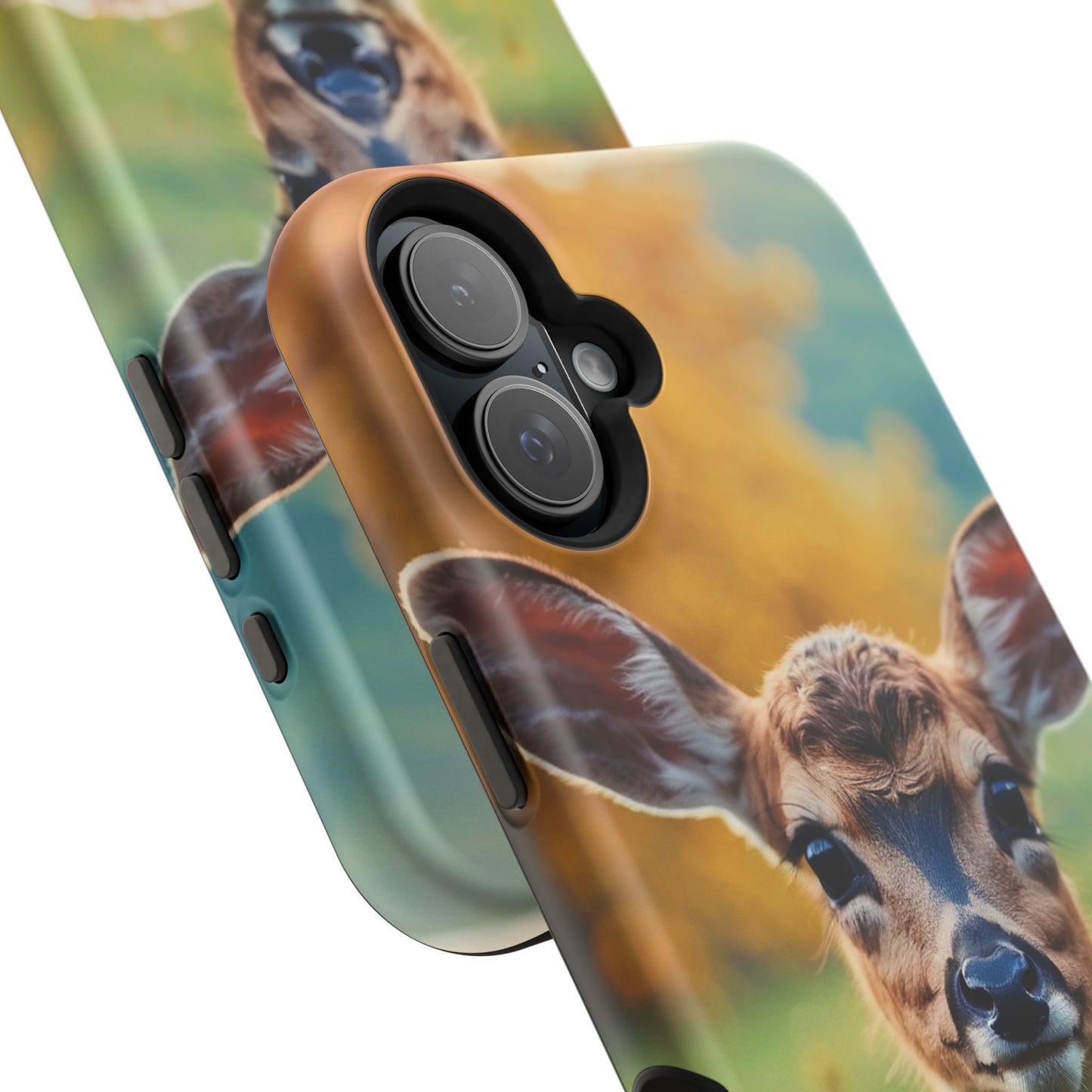 MagSafe-Compatible iPhone Case – Golden Meadow Fawn