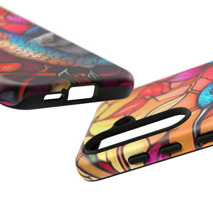 Radiant Multicolor Bird Artwork - Samsung Galaxy Case