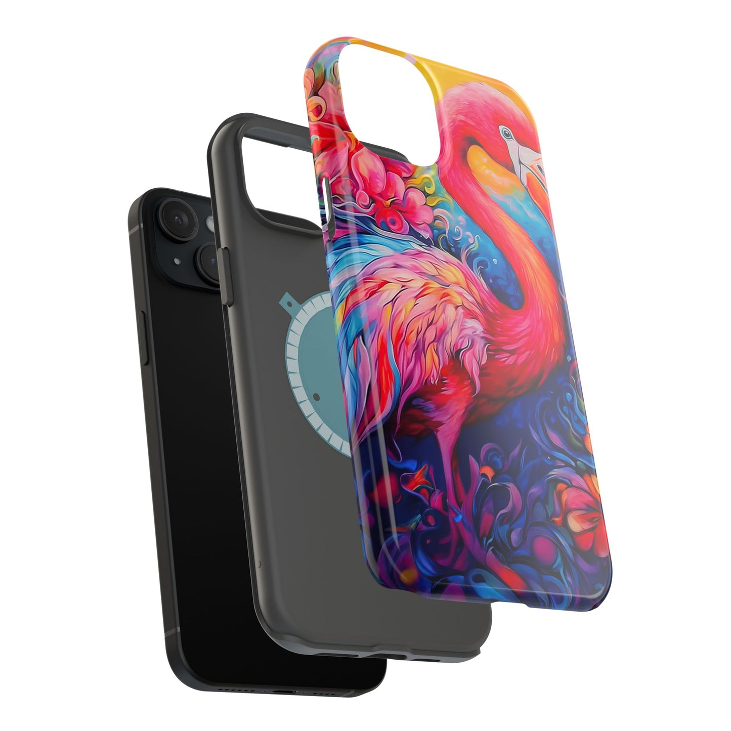 Flamingo Radiance – MagSafe iPhone Cases