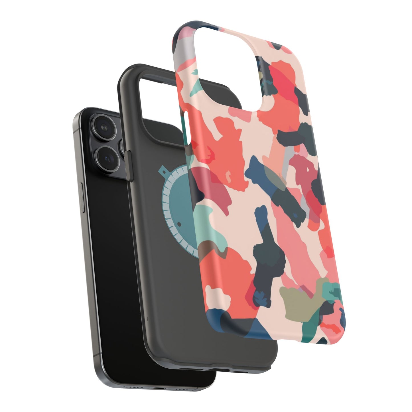 Modern Earthy Camo Abstract – MagSafe iPhone Case