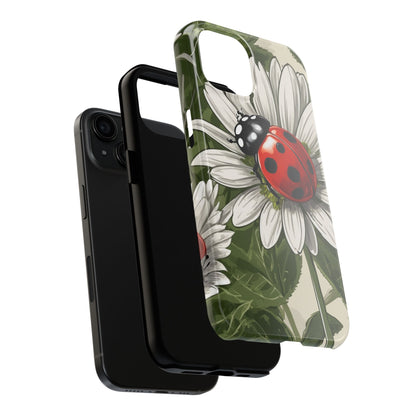 Ladybug & Daisy Garden Charm - iPhone Series Case