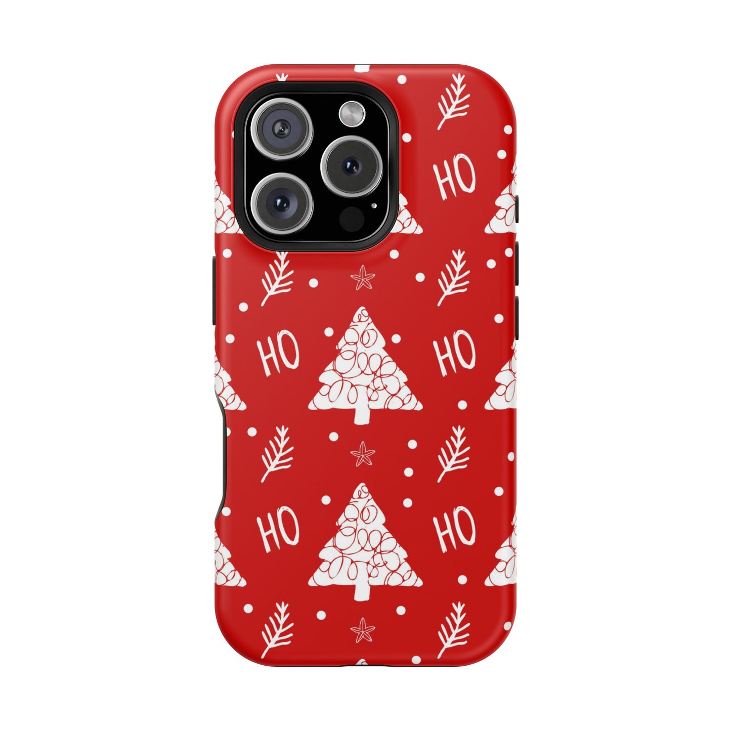 MagSafe iPhone Case: Ho Ho Ho – Christmas Tree Wonderland