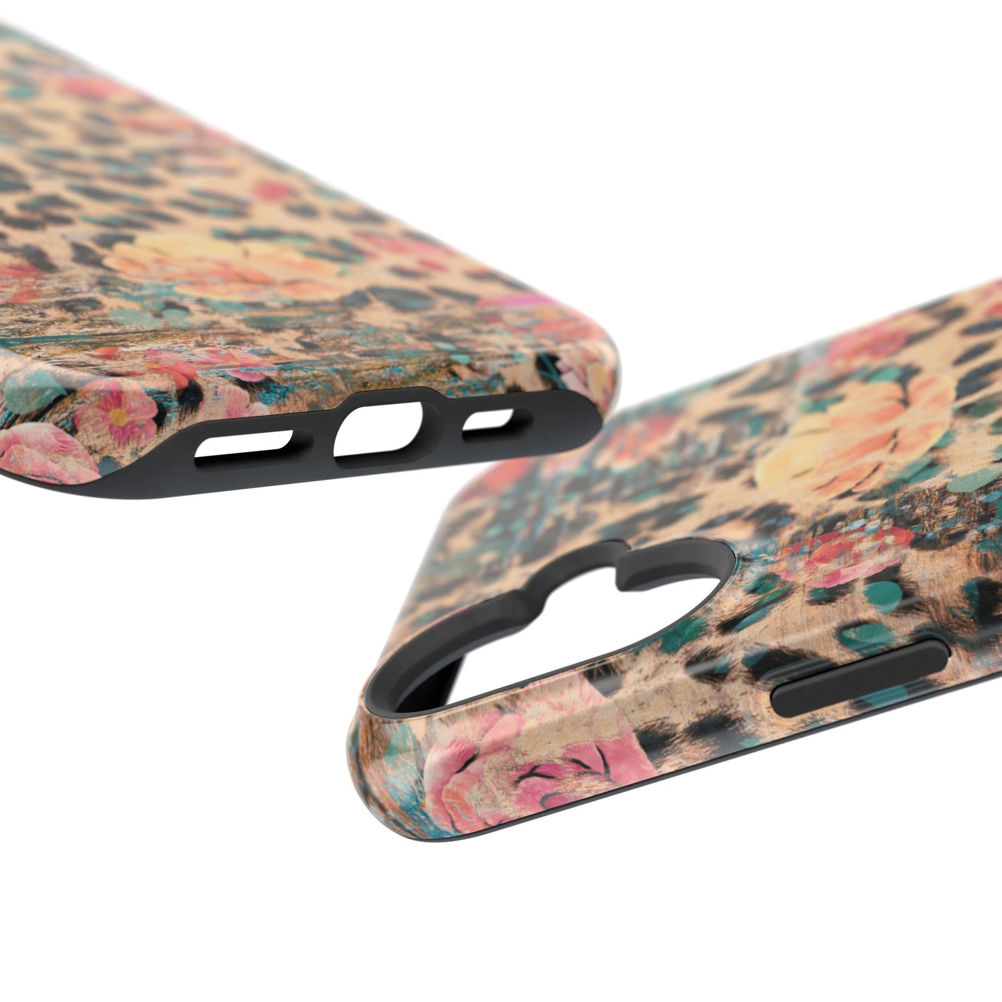 Rustic Floral Leopard - MagSafe iPhone Series Case