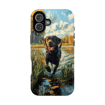 Golden Autumn Labrador - MagSafe iPhone Series Case