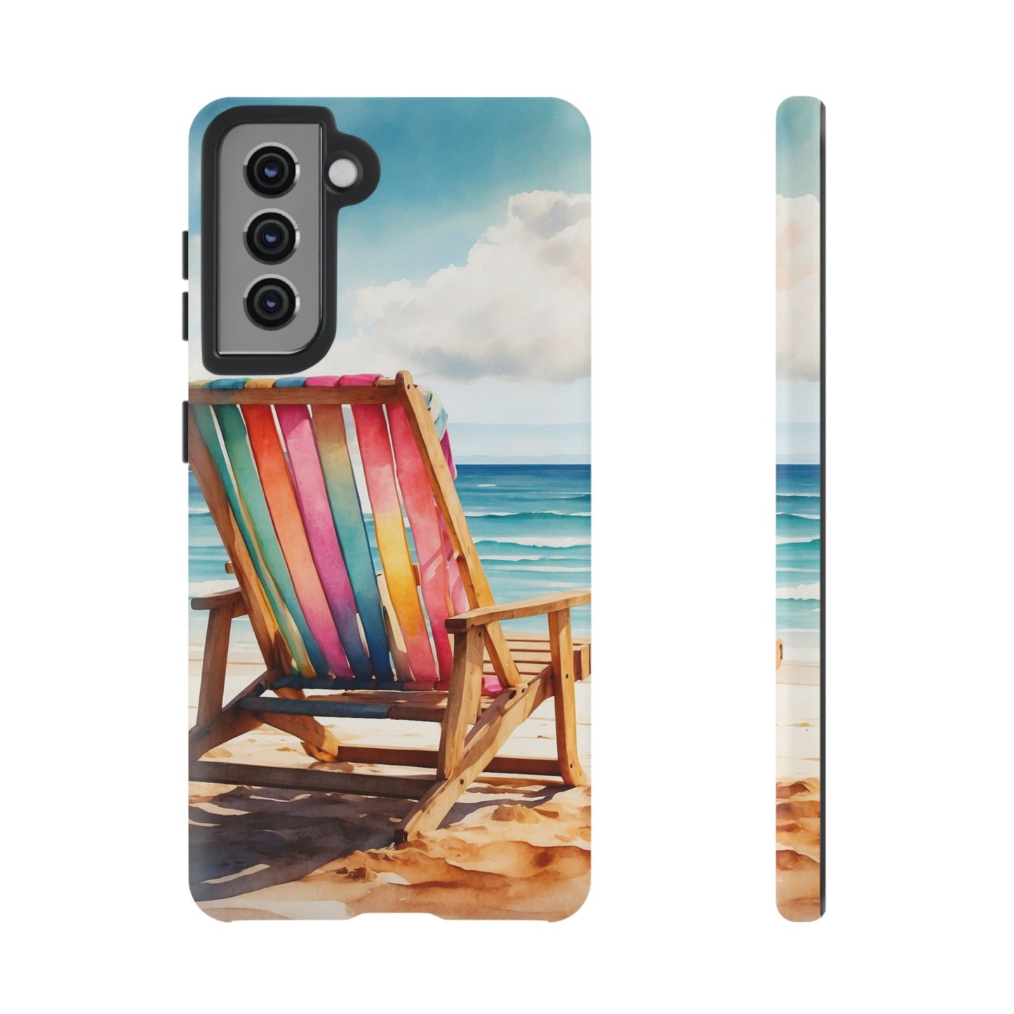 Vibrant Beach Escape Samsung Galaxy Case – Colorful Summer Design