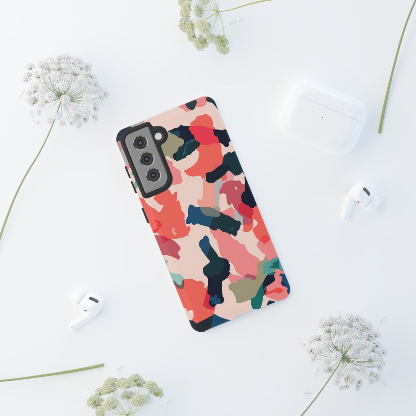 Modern Earthy Camo Abstract – Samsung Galaxy Case