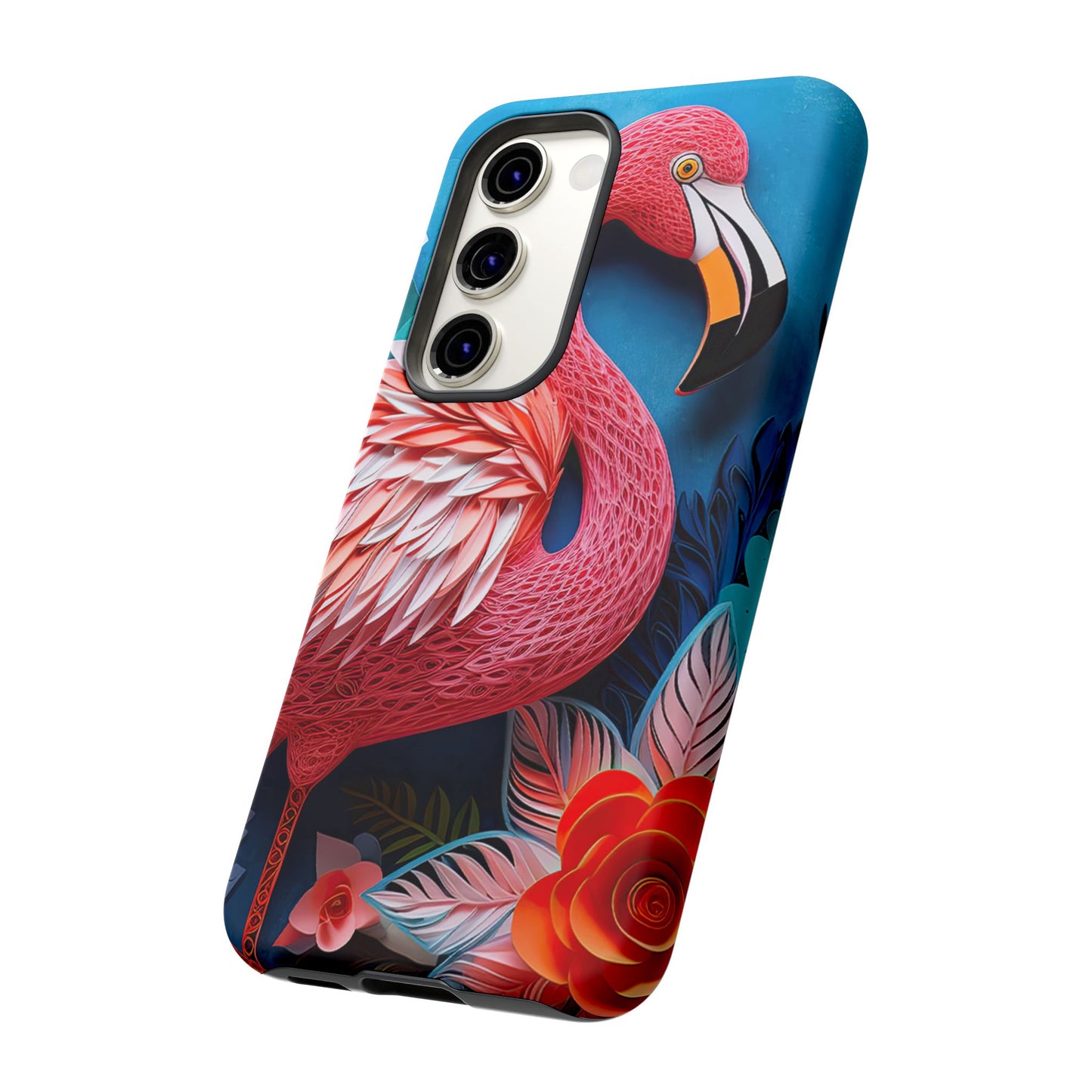 Flamingo Dreams – Bold Tropical Samsung Case