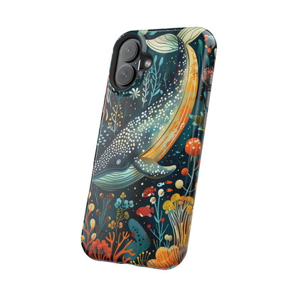 Oceanic Elegance Whale iPhone Case