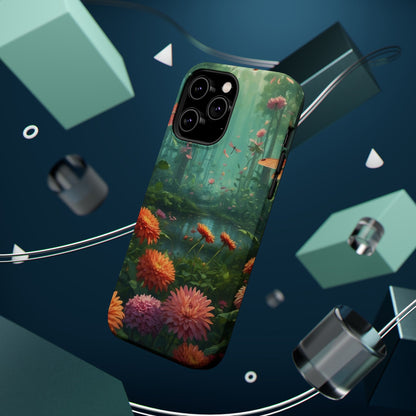 Enchanted Forest Dragonflies & Blossoms – MagSafe iPhone Series Case