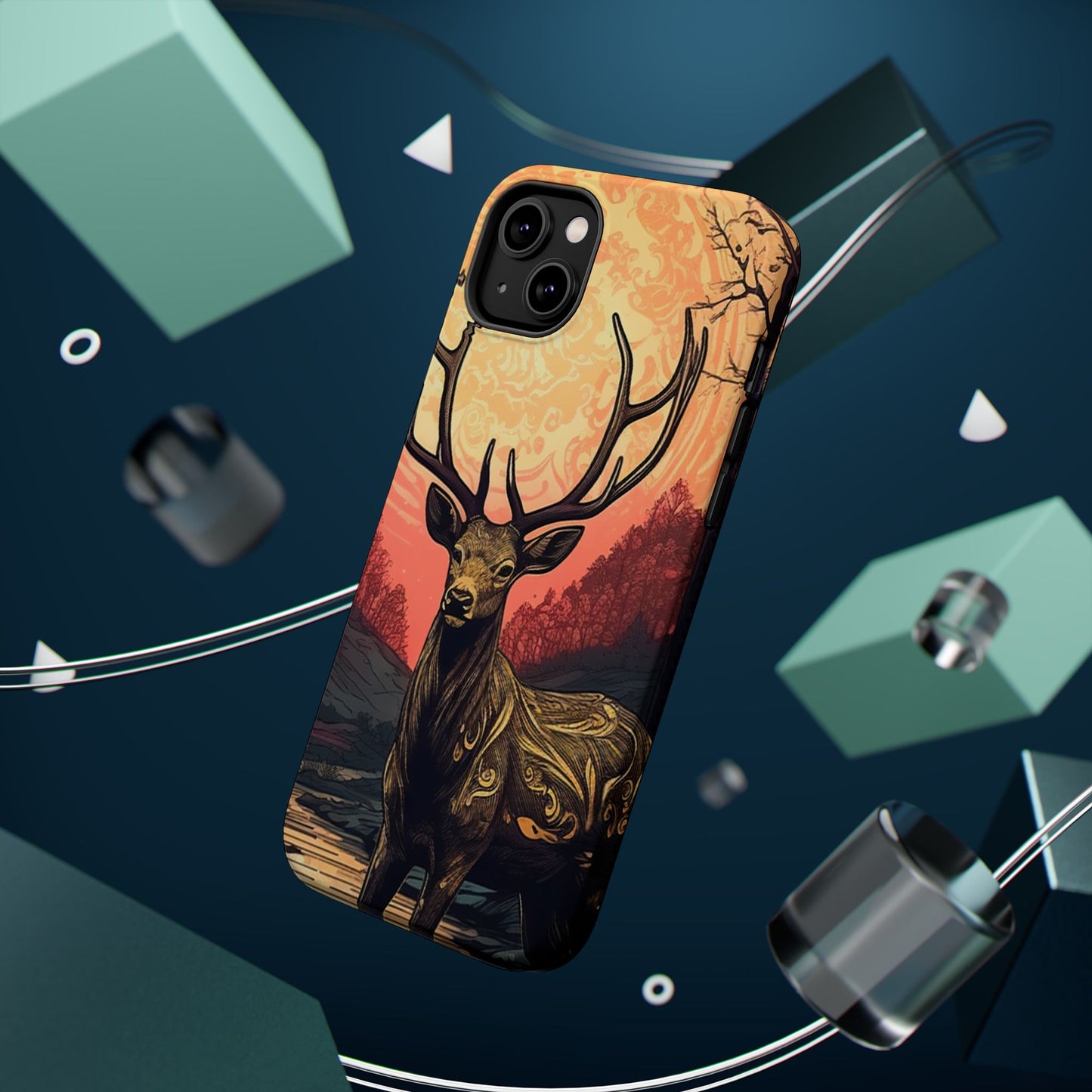 Celestial Stag – MagSafe iPhone Case