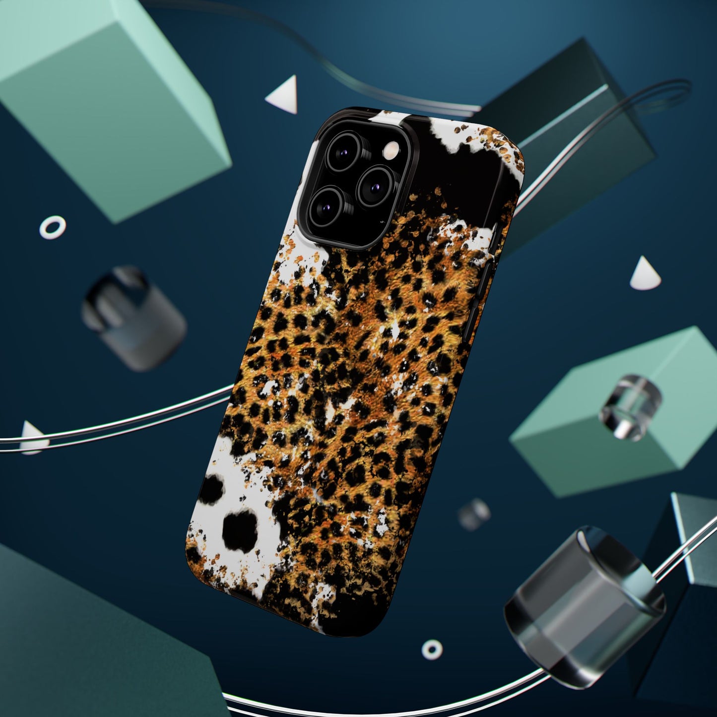 Bold Leopard Ink Splash - MagSafe iPhone Series Case