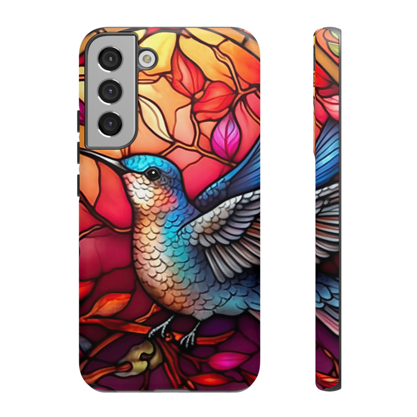 Radiant Multicolor Bird Artwork - Samsung Galaxy Case