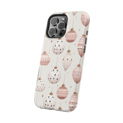 Blush Pink Holiday Ornaments - MagSafe iPhone Series Case