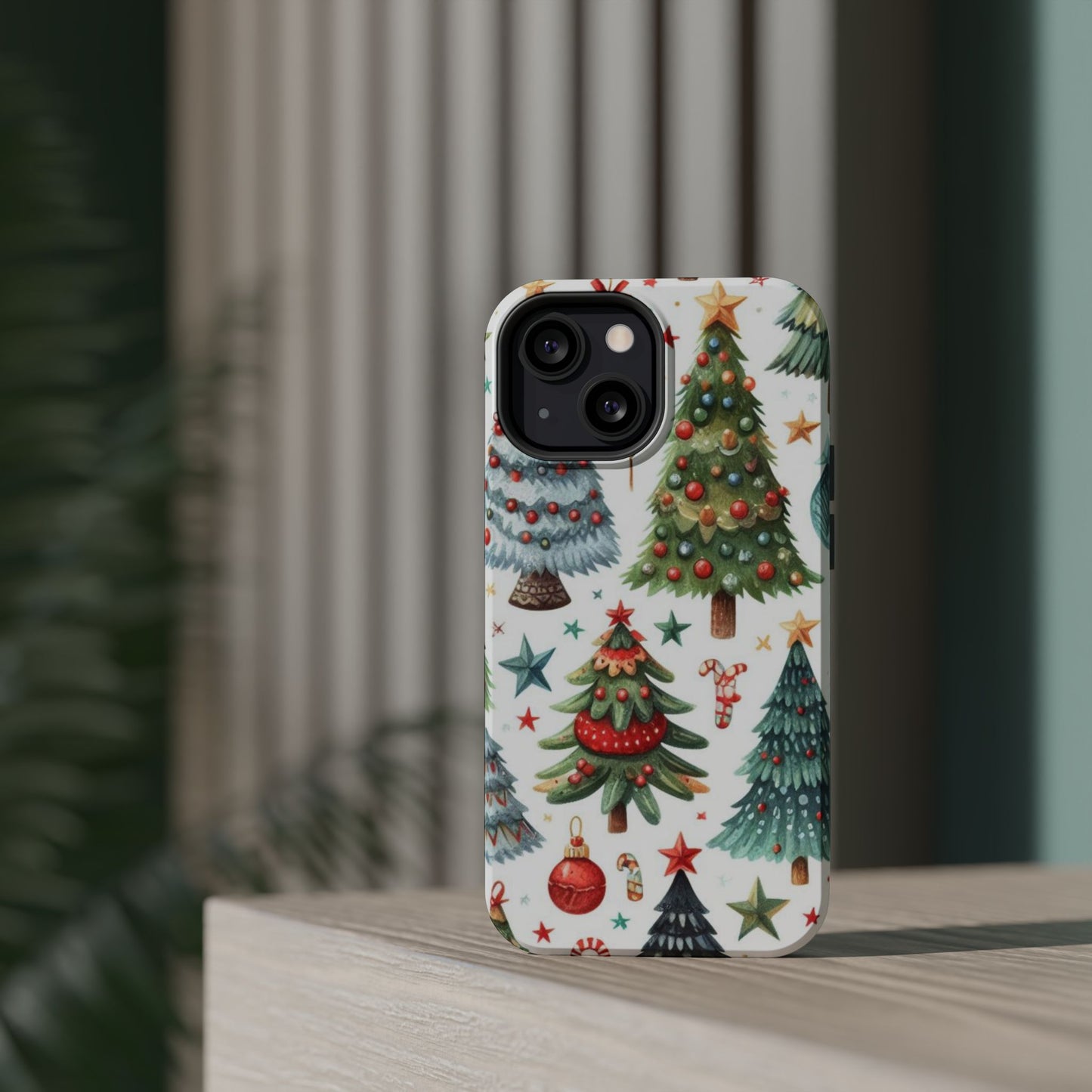 Festive Tree Wonderland – MagSafe iPhone Case