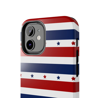 Patriotic Stars iPhone Case