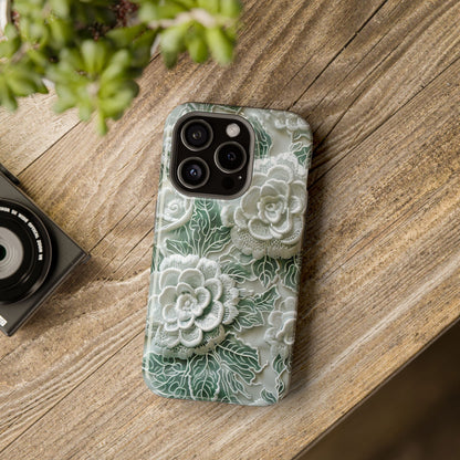 Elegant Blossoms 3D iPhone Case