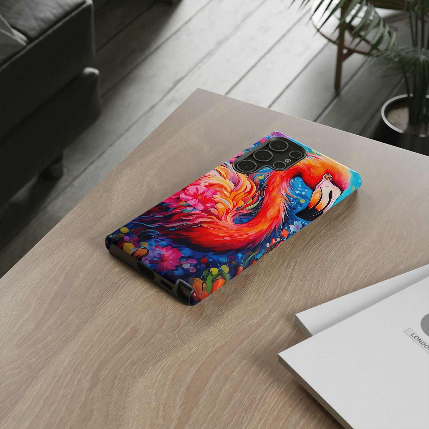 Tropical Elegance – Flamingo Samsung Galaxy Phone Case