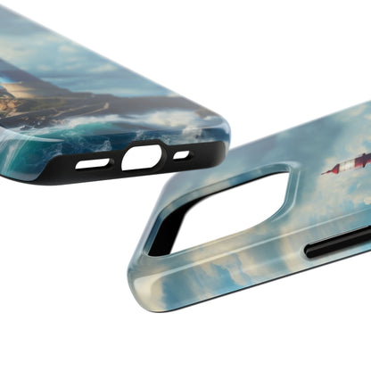 Samsung Galaxy Case - Coastal Lighthouse Design