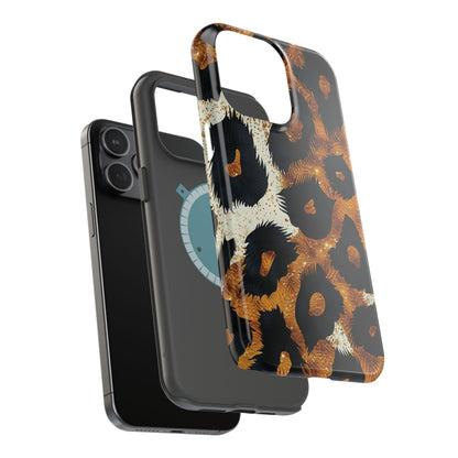 Safari Noir Gold Leopard iPhone Case