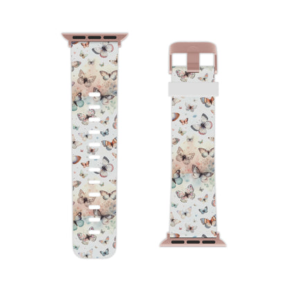 Watercolor Butterfly Apple Watch Band