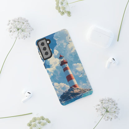 Samsung Galaxy Case - Majestic Lighthouse Scene Design