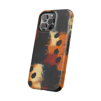 MagSafe iPhone Case: Cheetah Plaid – Wild & Bold Print