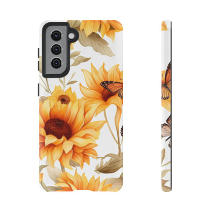 Sunflower & Monarch Garden - Samsung Galaxy Series Case