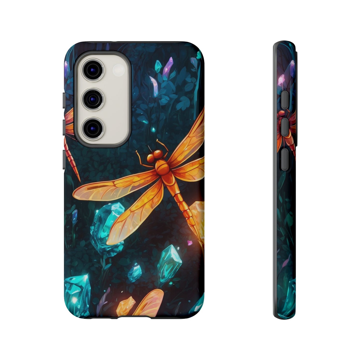 Mystical Dragonflies & Crystals – Samsung Galaxy Series Case