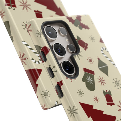 Vintage Holiday Cheer - Samsung Galaxy Series Case