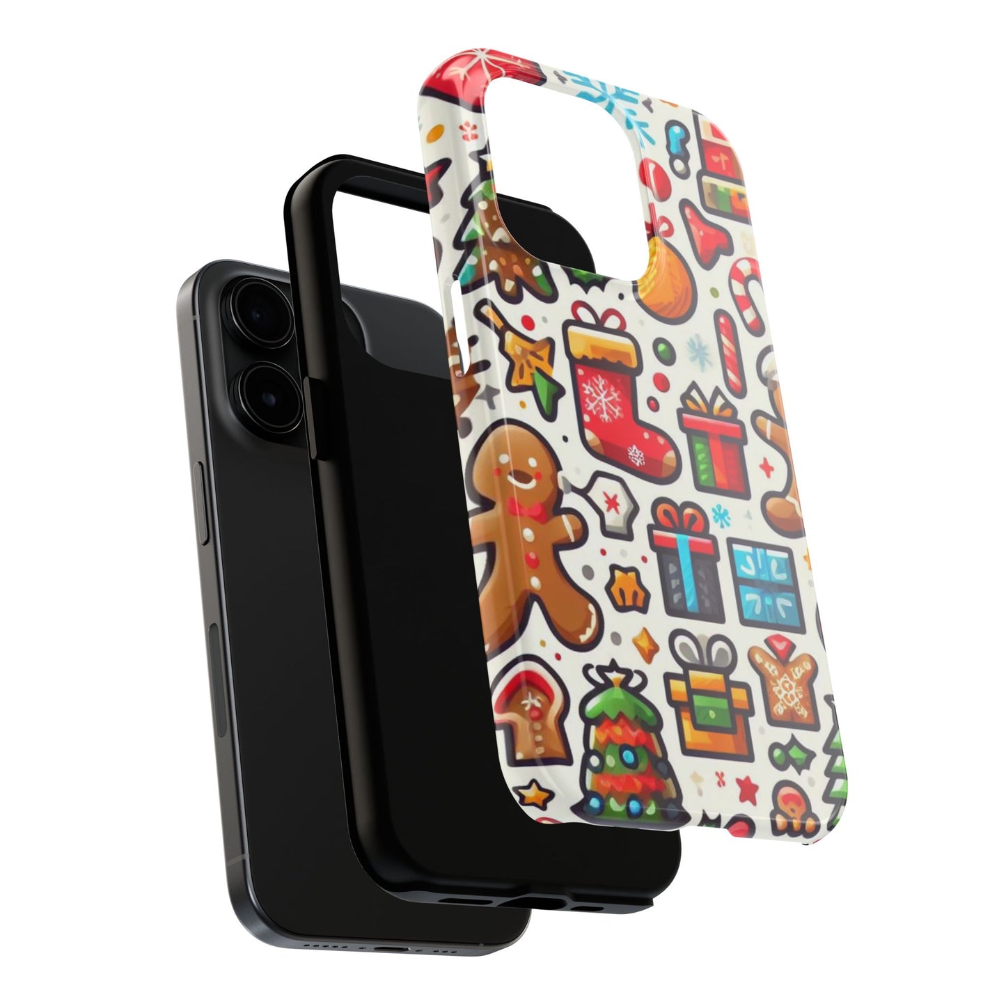 Festive Christmas Icons Pattern – iPhone Series Case