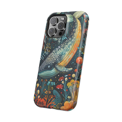 Oceanic Elegance Whale iPhone Case