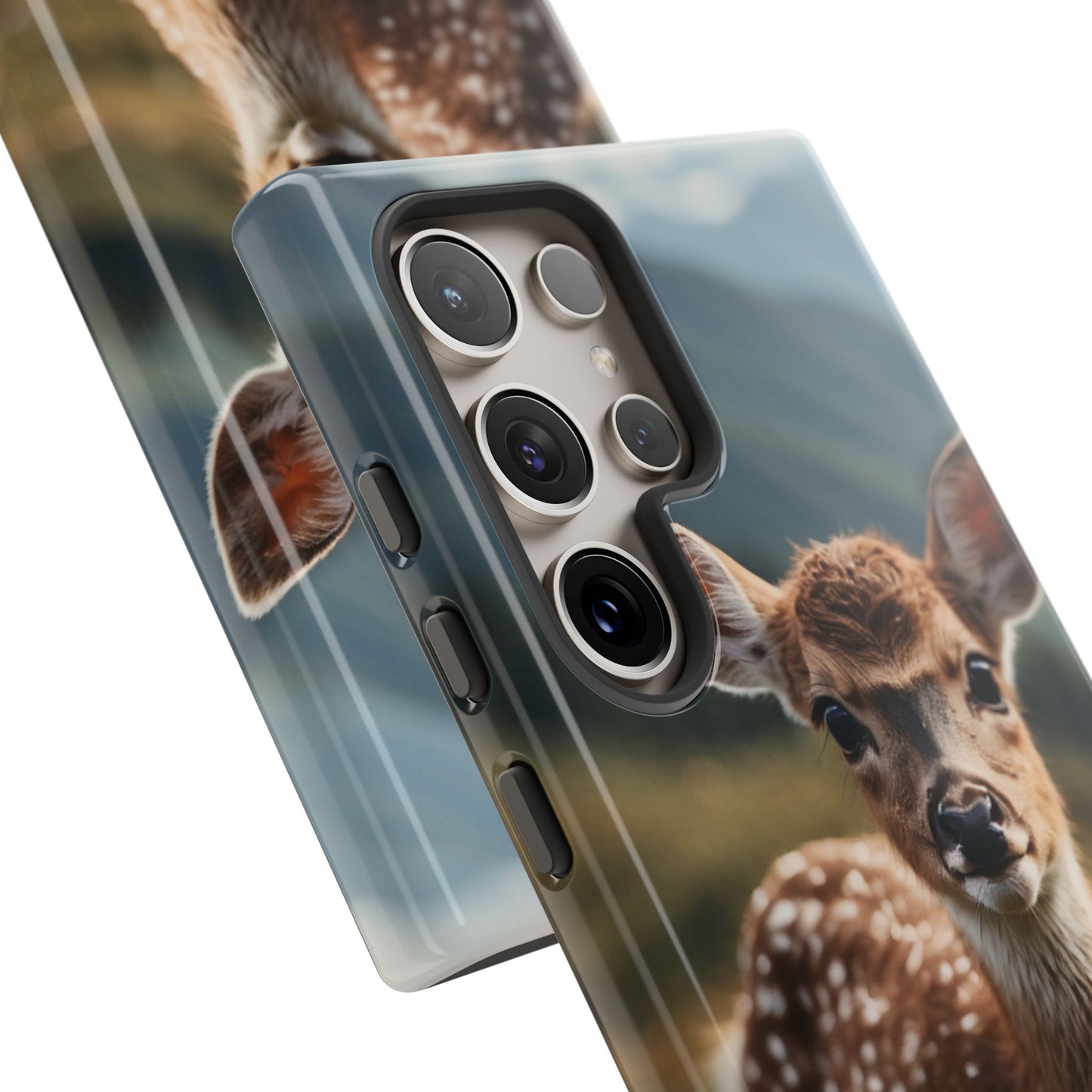 Gentle Fawn in Mountain Meadows Samsung Galaxy Case
